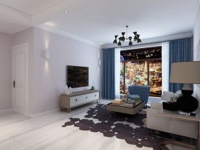 中小户型客厅家装设计3d效果图片
