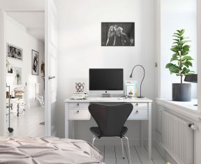中小户型家装卧室书桌设计效果图片