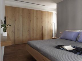  2020现代单身公寓卧室效果图 2020现代整体衣柜图片
