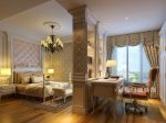 ICON尚郡110㎡两居室美式古典风格效果图
