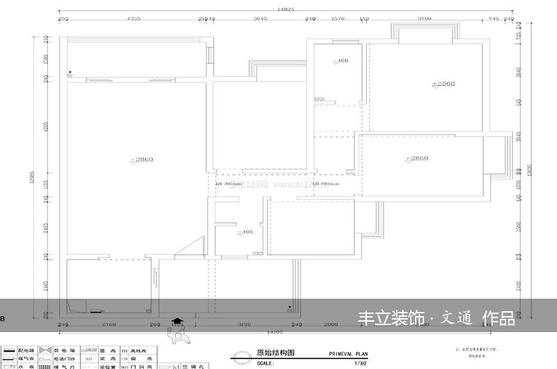 2023三居平面戶型圖