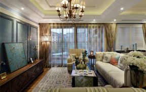 中海珑玺139㎡四居室欧式风格装修案例