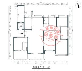 碧桂園華府260㎡簡美風五居裝修實景圖