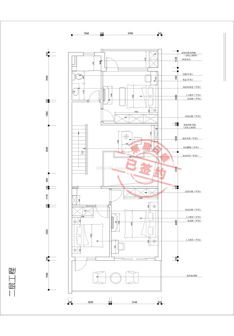 奧林匹克花園新古典520㎡別墅裝修效果圖