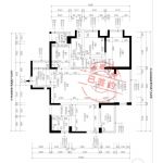 天合凱旋城149㎡三居室后現(xiàn)代風(fēng)格效果圖