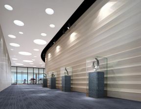 2023现代办公楼走廊装修效果图片欣赏大全