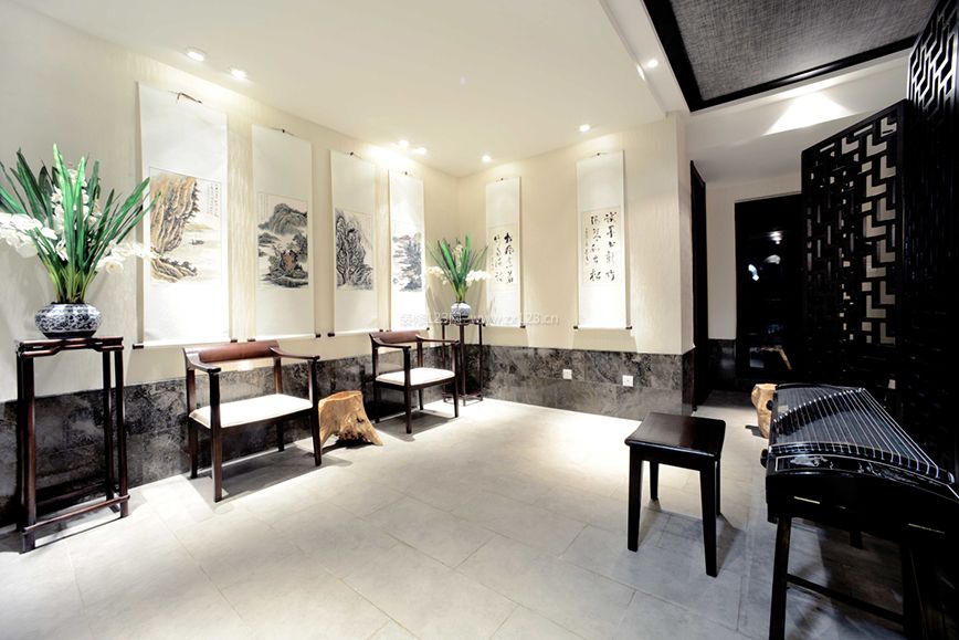  新中式家居装修效果图 新中式家具装修图片