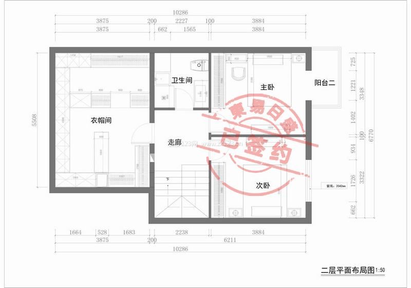 翠谷玉景苑現(xiàn)代160平米裝修戶型圖