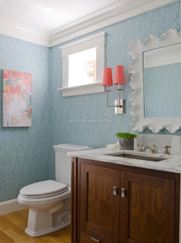 2023古典欧式风格家庭洗手间设计图