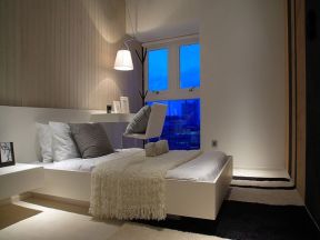 怡海星城112㎡三居室现代简约风格装修卧室效果图