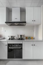 2023厨房简约北欧风格白色橱柜设计装修效果图