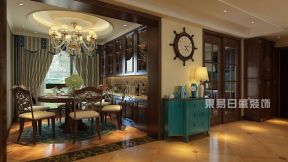 龙湖江与城地中海230㎡别墅餐厅装修效果图