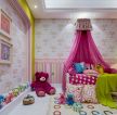  2023女生儿童房样板间粉色装饰图片