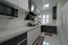 御景湾现代112平三居室厨房装修设计案例