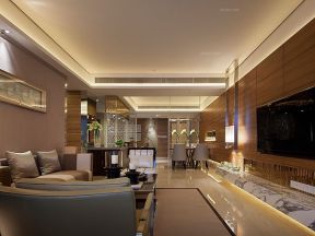 96平米平层现代风格客厅沙发装修效果