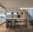 150平米白色厨房餐厅装修设计效果图一览