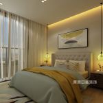 融创凡尔赛250平新中式装修风格跃层卧室装修案例