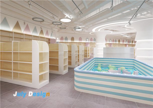 2023母婴店婴儿游泳馆装修效果图