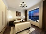 滨海龙城中式风格98平米三居卧室装修效果图
