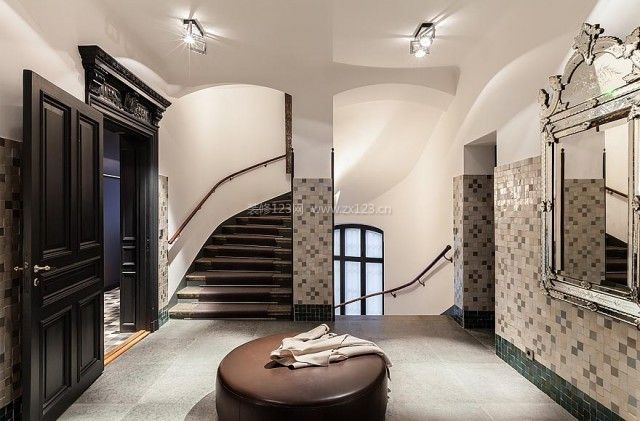 北欧风格loft楼梯设计图片