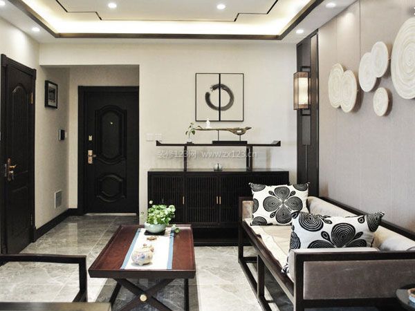 中式风格装修效果中式客厅装修