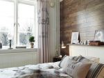 北欧风格小卧室窗帘布置图片