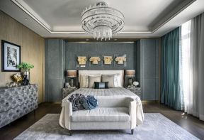 2020欧式卧室壁纸设计 2020经典欧式卧室设计 2020欧式卧室颜色装修