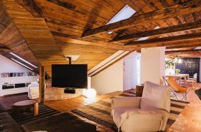 北欧风格loft阁楼装修设计图片