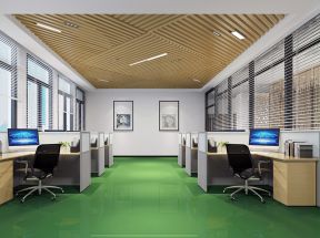 2020简约现代办公室装修设计 办公室吊顶装修效果图片