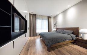2020卧室木地板贴图欣赏 极简卧室设计 极简卧室装修效果图