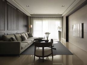 现代简约客厅装修效果图图片 现代简约客厅瓷砖装修效果图