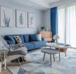 北欧风格客厅沙发颜色搭配设计图片