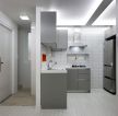 北欧风格转角厨房设计图片大全2023