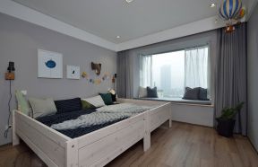 北欧风格儿童房卧室床设计图片