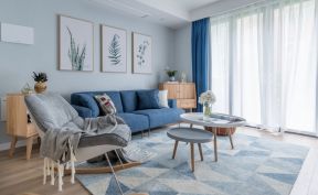 客厅地毯图片大全 2020北欧客厅沙发装修效果图 