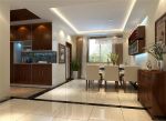 香博堡国际新中式106平三居室装修案例