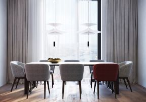 2020现代简约风格餐厅装修图片 家具餐桌椅
