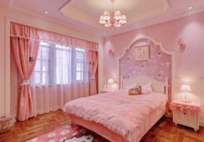 2020粉色儿童房图片 粉色儿童房装修效果图 粉色儿童房装修