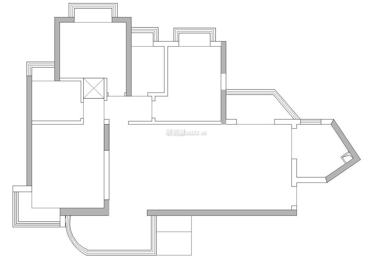  2023三居室戶型圖