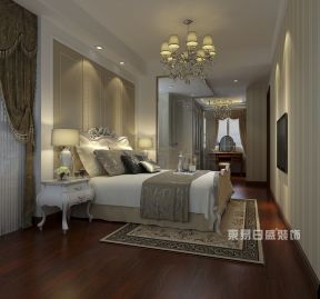 星星凯旋国际新古典167㎡卧室装修效果图