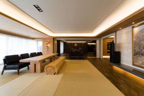 160平新中式风格四居餐厅装修设计