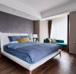 127平方米新房卧室床头柜设计图
