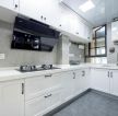 二居室白色简欧厨房装修设计图片