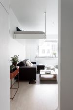 2023北欧风格迷你公寓客厅装修设计图片