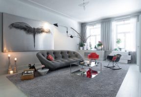 客厅创意沙发 现代简约客厅地毯