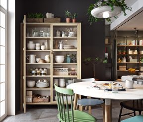 2023北欧风格迷你公寓小餐厅布置效果图片