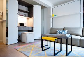 2023简约迷你公寓小客厅装修设计图片