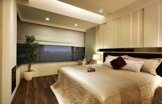 105平米家庭卧室卷帘装修设计图