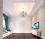 罗马庄园338平米别墅欧式风格装修起居室效果图