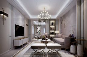  客厅壁灯效果图 法式客厅装修效果图大全2020图片 法式客厅沙发